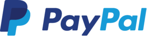 Logo des Online-Bezahldienstes "PayPal": ein dunkelblaues P und ein hellblaues P stehen nebeneinander und überlappen sich leicht. Daneben un dunkelblauer Schrift "Pay" und in hellblauer Schrift "Pal"